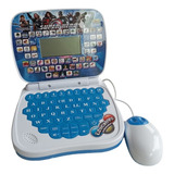 Computador Didáctico Mouse Infantil Español E Ingles Azul