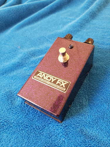 Pedal Andyeffect Axis Fuzz Purple Transistores Russos