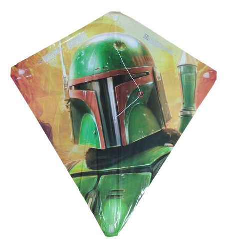 Cometa Volantin Incluye Hilo Star Wars Boba Fett Infantil 