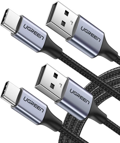 Cable Usb Tipo C Ugreen 1 Metro Carga Rápida 3.0 480 Mbps