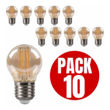 Ampolleta Led Vintage De 4watt Pack De 10 Unidades