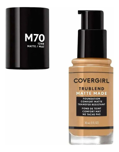 Base Maquillaje Liquida Covergirl Trublend Matte Made