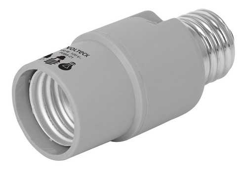 Portalámpara Socket Fotocelda Sensor Luz 360° Volteck 46534 Color Gris