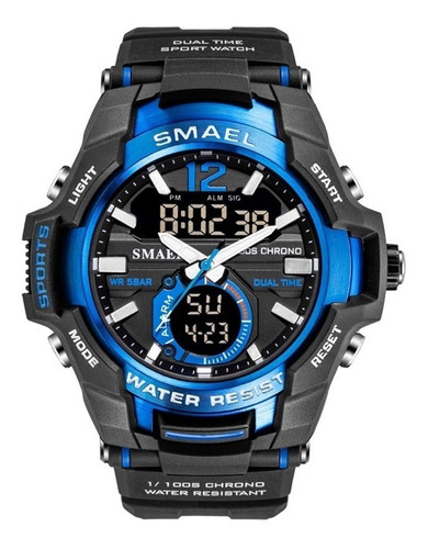 Reloj Deportivo Smael S Shock Táctico Sumergible Camping