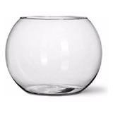 Vaso Redondo Aquário Vidro Terrário 2,7l  Decoração 02 Unid