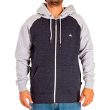 Campera Quiksilver Lifestyle Hombre Everyday Marino-gris Blw
