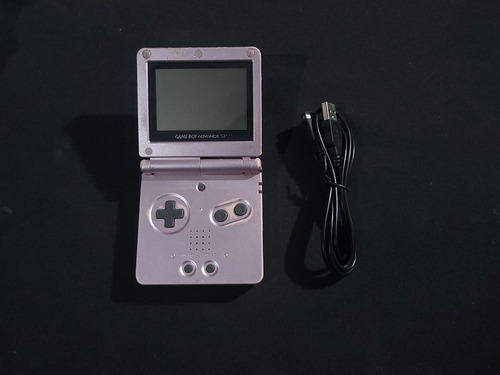 Game Boy Advance Sp Gba 1 Luz 001 Rosa