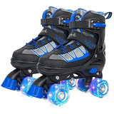 Patines De Ruedas Ajustables Nattork Para Niños Con Rueda Il