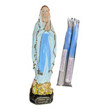 Figura Religiosa Virgen De Lourdes