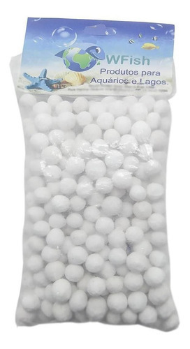 Wfish Mídia Biológica Mini Esférica Para Aquários Wfb-250gr