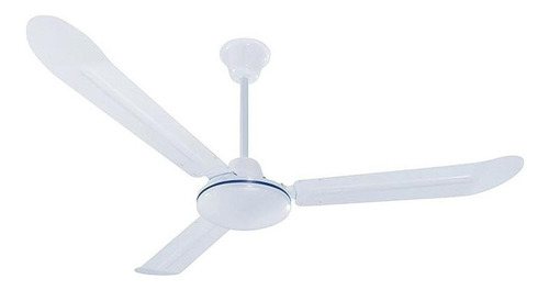 Ventilador De Techo Benelux Tipo Vec  Blanco 3 Aspas 56 127v