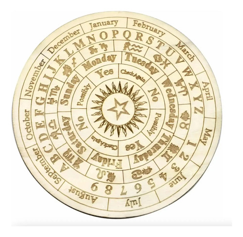 Tablero Y Pendulo De Adivinación