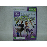 Caixa Vazia Jogo Xbox 360- Kinect Sports- Sem O Jogo