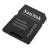 Lector Adaptador De Memoria Micro Sd A Sd Sandisk Calidad