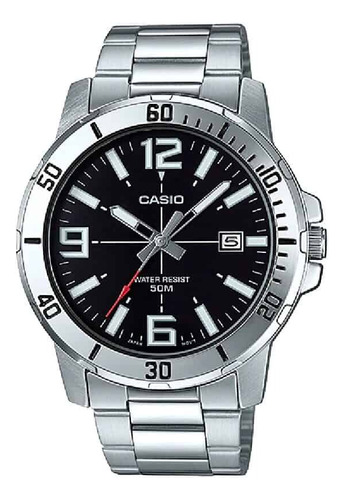 Reloj Casio Mtp-vd01d Hombre Acero Calendario 100% Original 