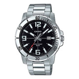 Reloj Casio Mtp-vd01d Hombre Acero Calendario 100% Original 