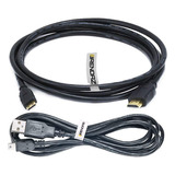 Brendaz Kit De Cable Hdmi Y Usb Compatible Para Videocámara