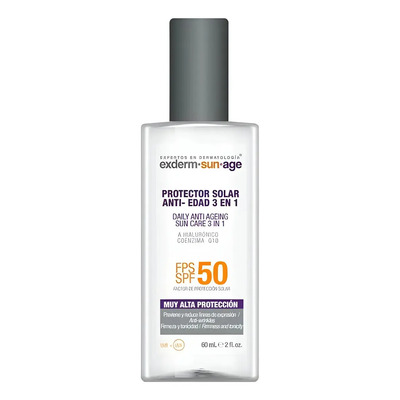 Protector Solar Fps 50 Antiedad 3 En 1 Exderm Sun Age | Meses sin interés