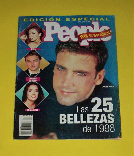 Carlos Ponce Revista People Thalia Fernando Colunga Cher Fey