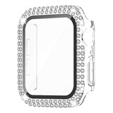 Carcasa De Diamantes Para Apple Watch Serie 8 7 Se 3 4 5 6 