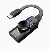 Adaptador De Audio Usb 7.1 Gaming -placa Audio Gaming