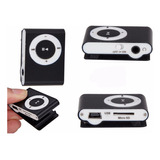 Mp3 Player Clipe Portátil Preto E Branco Micro Sd Até 32 Gb