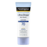 Protetor Solar Neutrogena Ultra Sheer Dry-touch 70spf  88ml