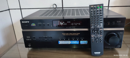  Receiver Sony Str De-597 Com Controle Usado 