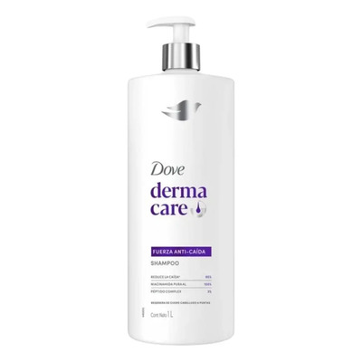 Dove Shampoo Dermacare Fuerza Anti-caida 1l | MercadoLibre