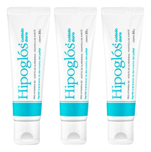 Pack X3  Hipoglós Crema Cuidado Diario 90g