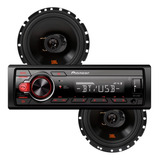 Estereo Pioneer Mvh S215bt + Parlantes Jbl Flex 6 P