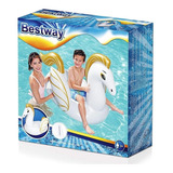 Bestway Pony Con Alas Inflable 159 X X109 Cm Tm1 41121 Ttm