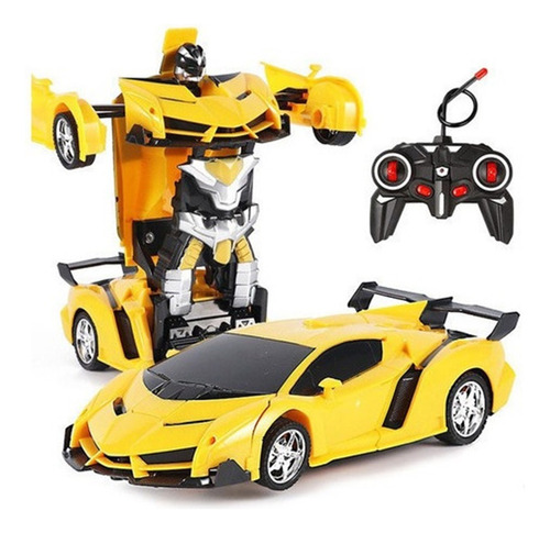 Transformers Bumblebee Se Torna Um Carro De Brinquedo