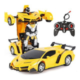 Transformers Bumblebee Se Torna Um Carro De Brinquedo