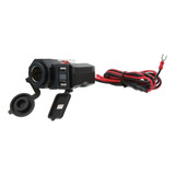 Cargador De Teléfono Usb Dual Para Motocicleta, 12 V, Resist