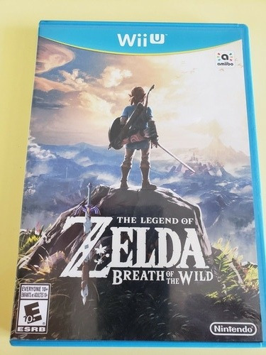 Zelda Breath Of The Wild Wii U Original 