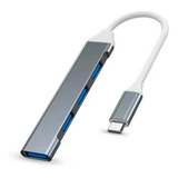 Hub Usb Type-c 4 Portas Usb 3.0 5 Gbps