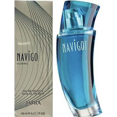 Perfume Jafra Navigo Homme Spray 100mL Fougère Cardamomo Lavanda | Envío gratis