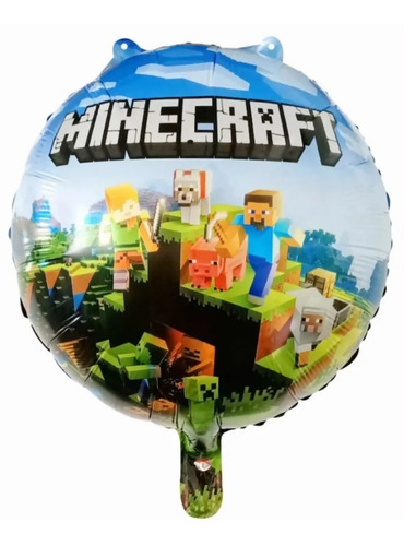 Minecraft Cotillón De Cumpleaños 