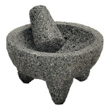 Autentico Molcajete Artesanal De Piedra Volcanica