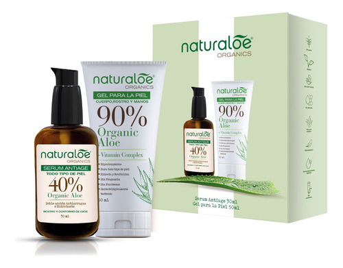 Set Naturaloe Serum + Gel De Piel 50ml