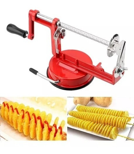 Maquina Cortador De Papa Espiral Cortador De Verduras Papas 