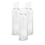 Envase Plastico 500 Ml Transparente, Tapa Fliptop O Disctop!