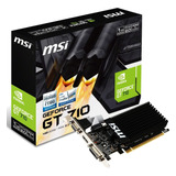 Nvidia Msi Geforce Gt 710 1gb Ddr3 Low Profile