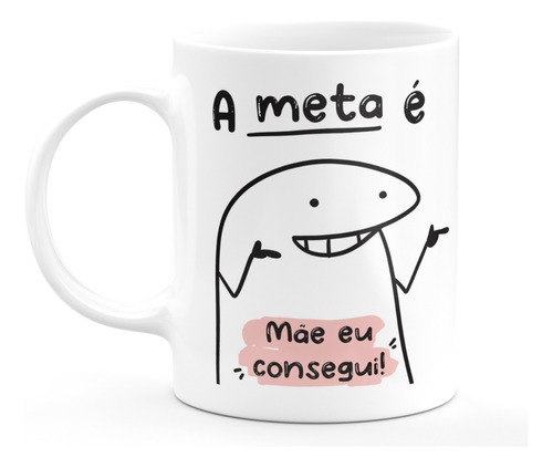 Caneca Divertida Flork Meme Modelos Premium Frases Paciencia