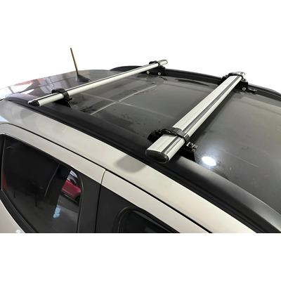 Barras O Racks Porta Equipaje Aluminio Para Fiat Pulse Plata | Meses sin interés