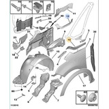 Embellecedor Parabrisas Izquierdo Citroen C3 Aircross