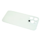Refaccion Tapa Trasera Cristal Para iPhone 13 Pro Plata Adhe