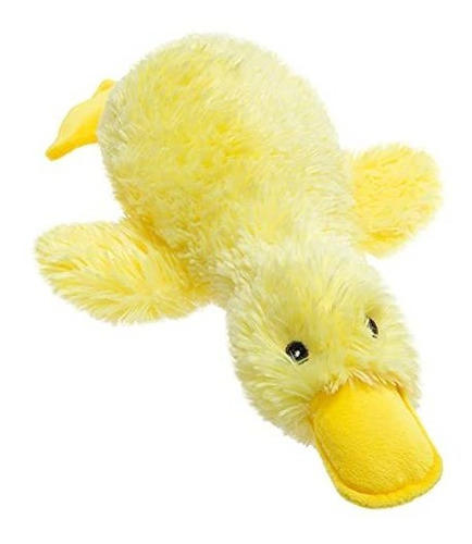 Peluche Para Perro Estilo Pato Color Amarillo Talla Mediana