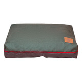 Colchonete Cama Caminha Grande Pet Cães Gatos Nylon Verde G